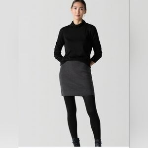 Krimson Klover 100% Merino Wool Pull On Stretch Mini Skirt. Ladies M